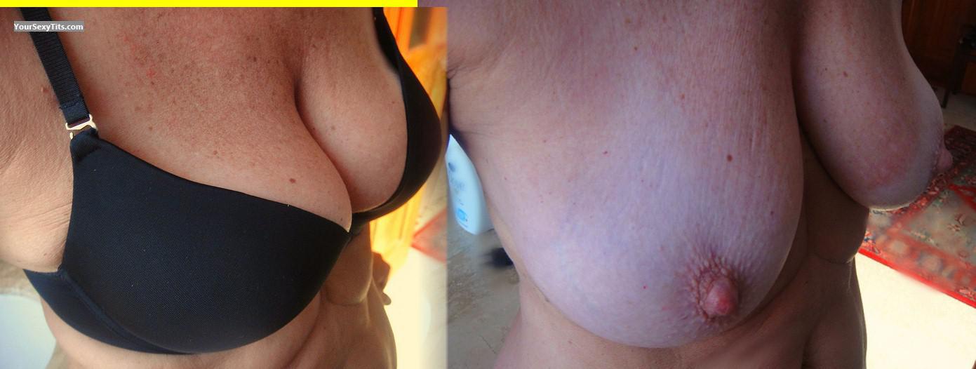Tit Flash: Wife's Big Tits - Aregentina50 from Aruba